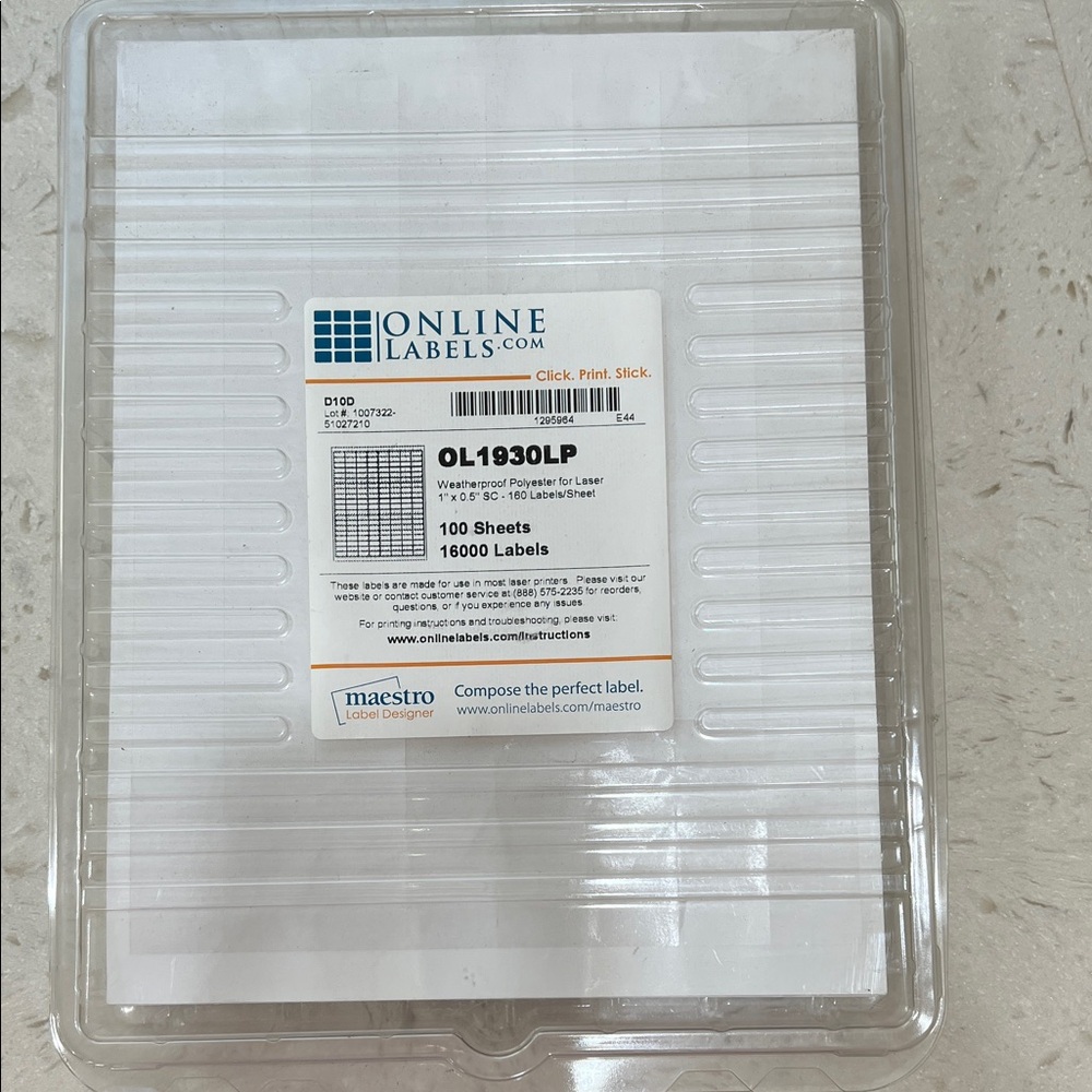 Online Labels White Label Sheets